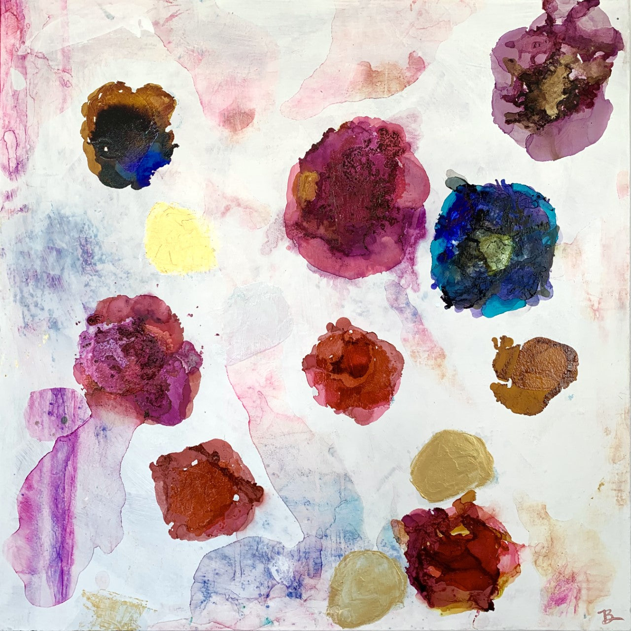 Summer Blooms - 24 x 24 - SALE