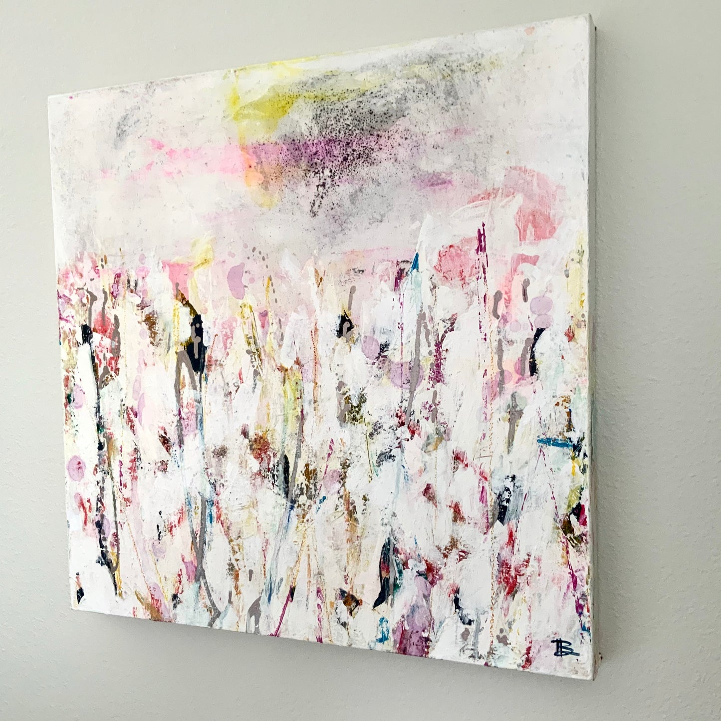 Flower Fields - 20 x 20 - SALE