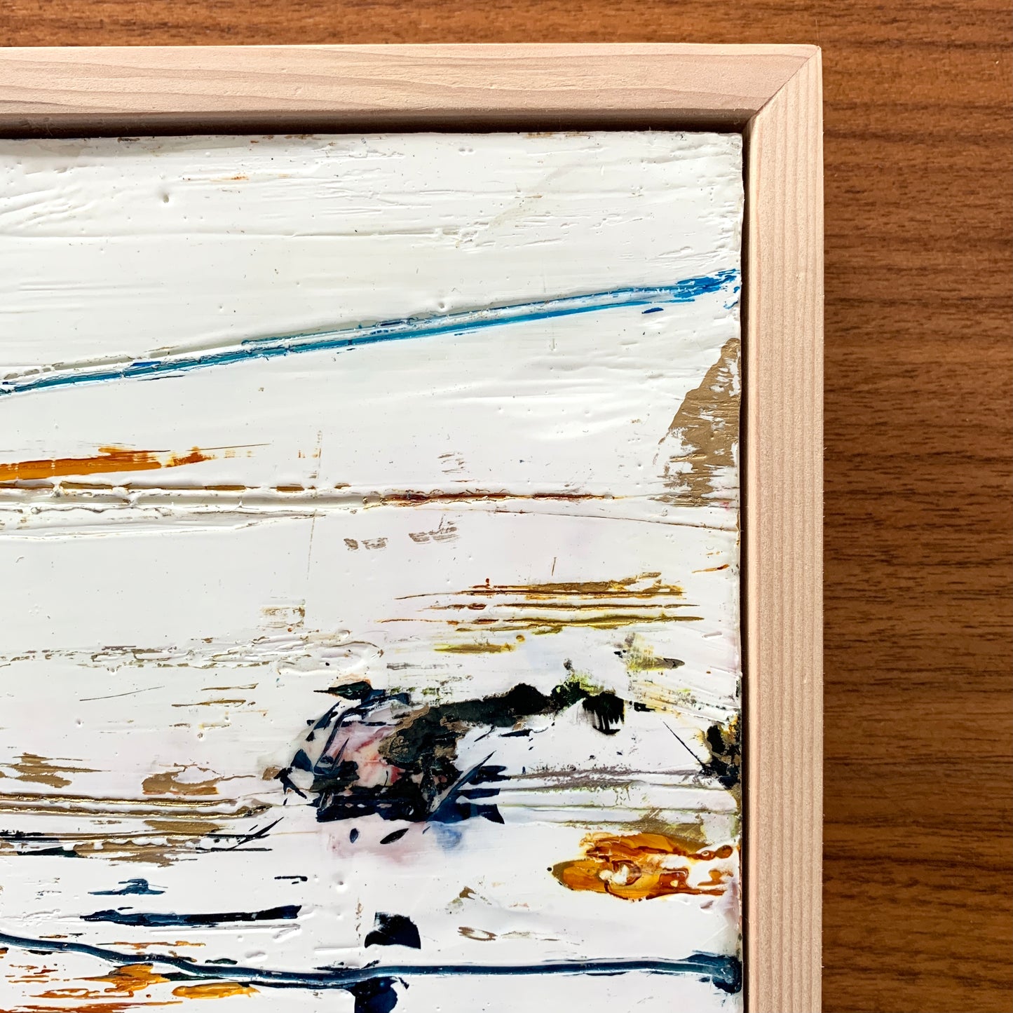 Coastal - Encaustic 11.5 x 9