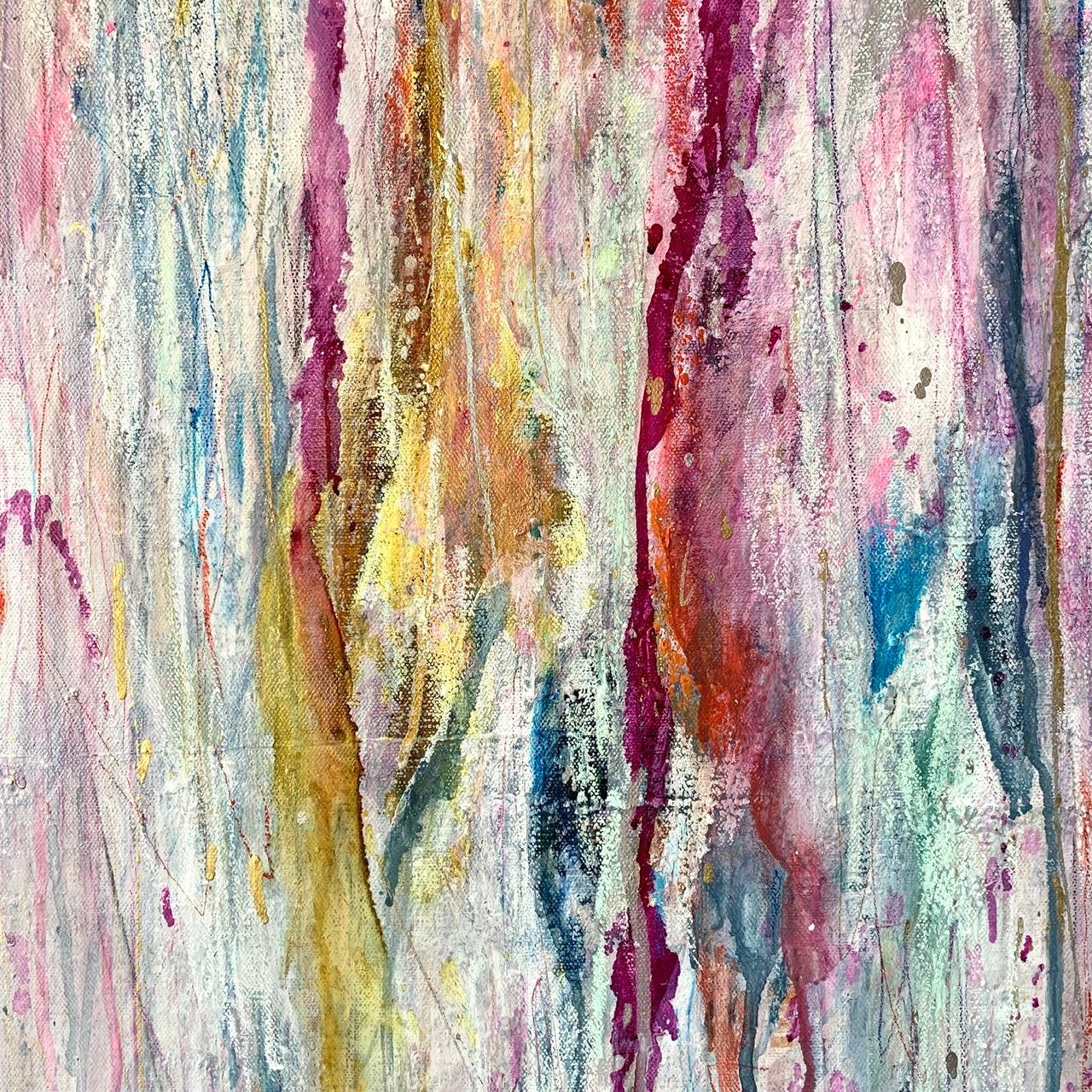 Outpouring - 36 x 36