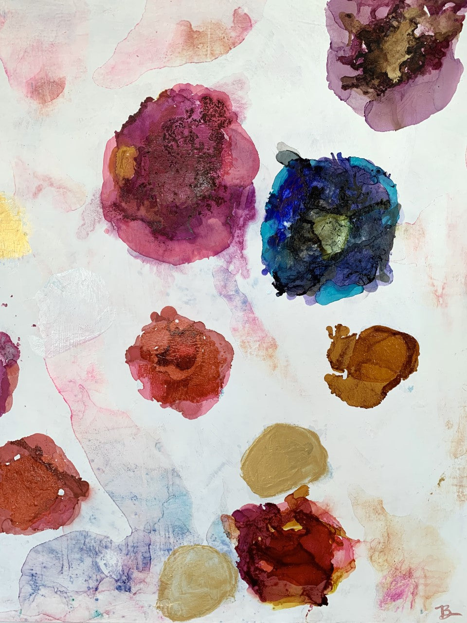 Summer Blooms - 24 x 24 - SALE