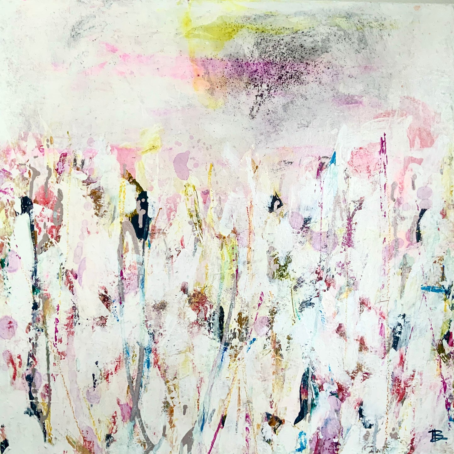 Flower Fields - 20 x 20 - SALE