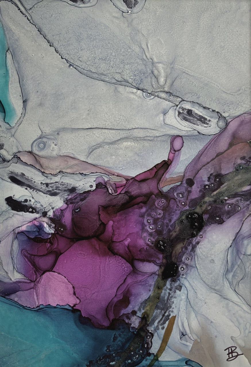 Lilac - 5 x 7 original