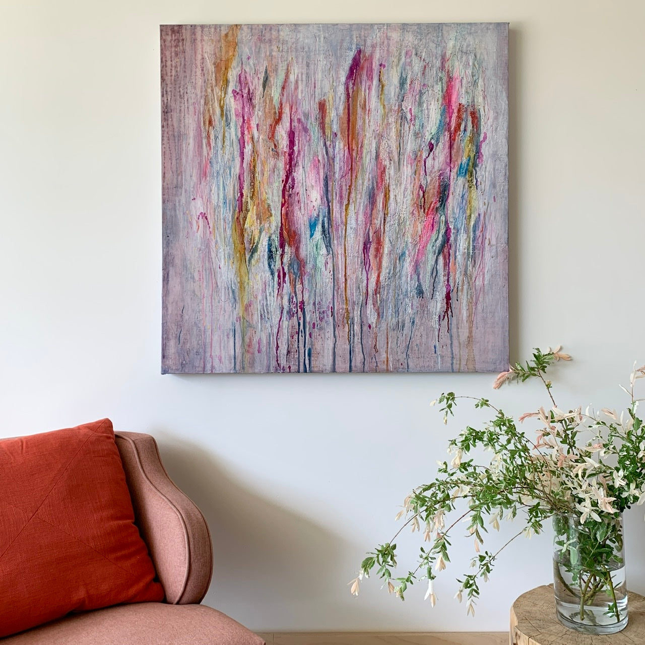 Outpouring - 36 x 36