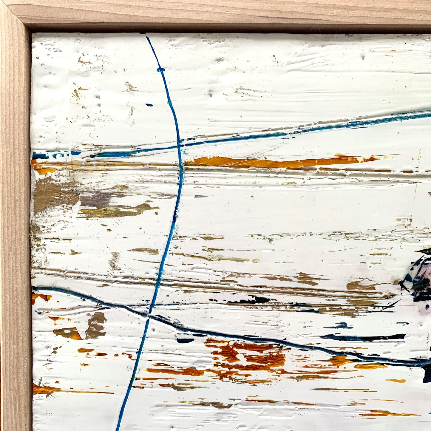 Coastal - Encaustic 11.5 x 9