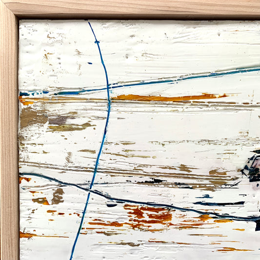 Coastal - Encaustic 11.5 x 9