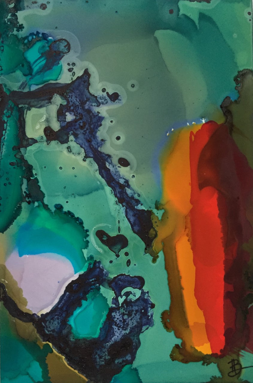 Going Places - 4 x 6 original